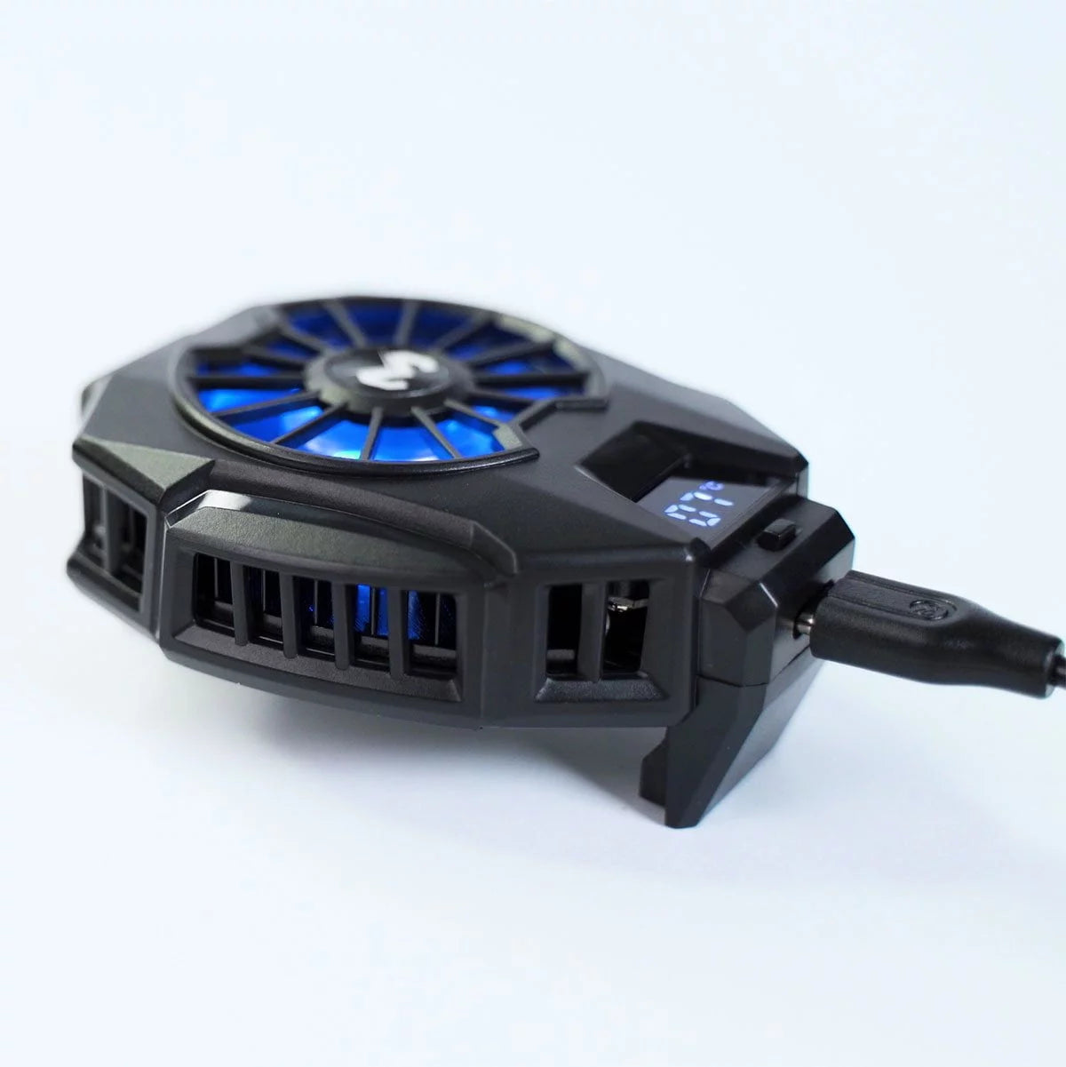 📱⚡Portable Semiconductor Phone Cooler Fan – Multi-function Gaming Cooling Device⚡📱