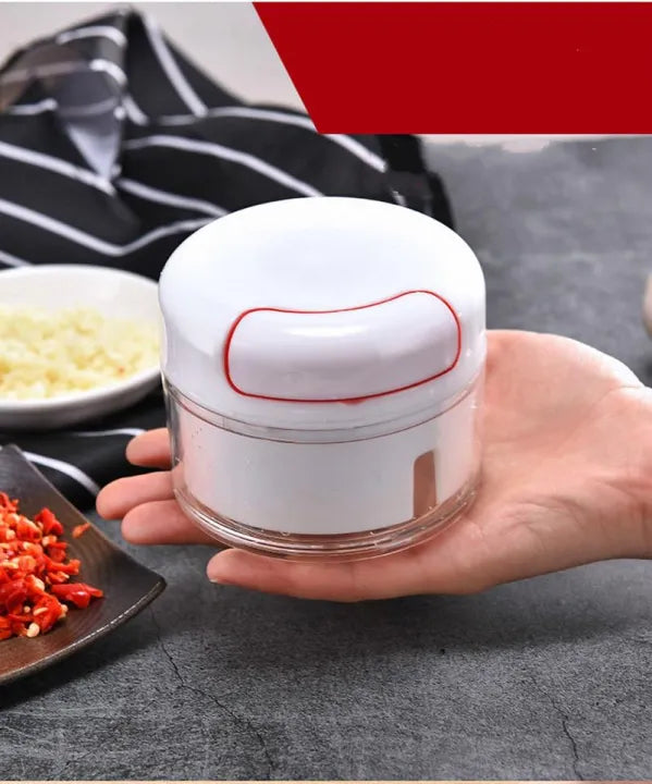 🔪Mini Chopper Hand-power Food Chopper Mincer Mixer Blender🥗