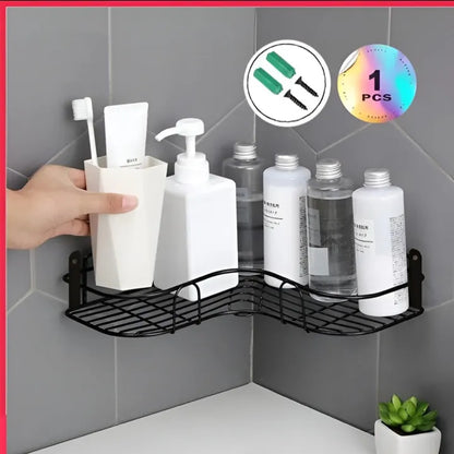 Metal Corner Rack For Bathroom & Kitchen
