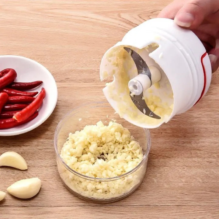 🔪Mini Chopper Hand-power Food Chopper Mincer Mixer Blender🥗