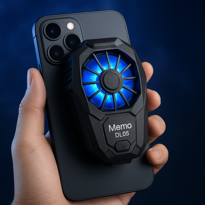 📱⚡Portable Semiconductor Phone Cooler Fan – Multi-function Gaming Cooling Device⚡📱